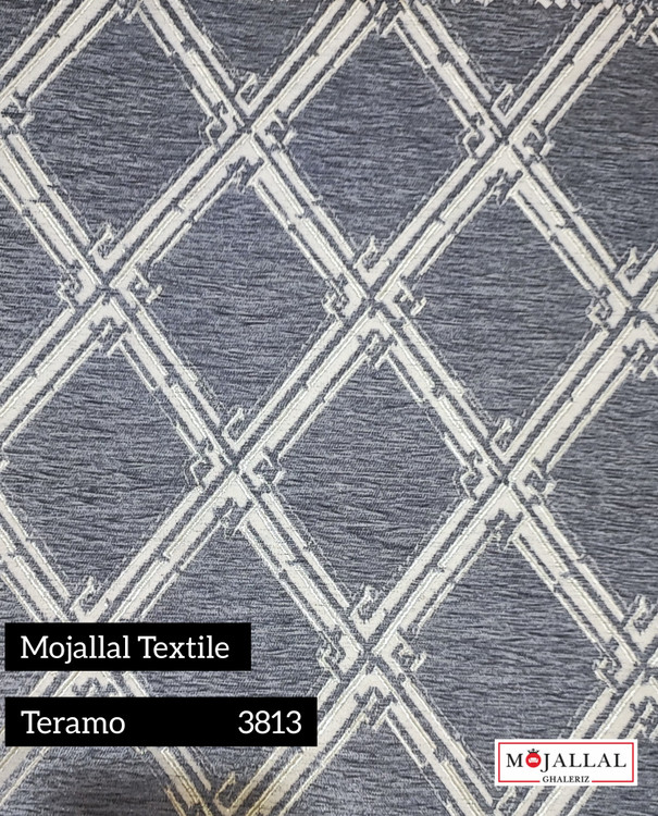 طرح لوزی درشت _پارچه مبلی شانل لوزی مجلل