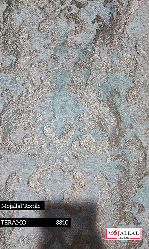 پارچه مبلی شانل طرح گل_پارچه گل برند مجلل_پارچه مبلی مجلل