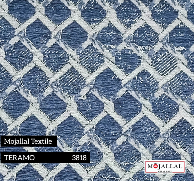 پارچه مبلی لوزی ریز_پارچه مبلی مجلل_پارچه مبلی ترامو_پارچه مبلی شانل_پارچه مبلی شیک و خاص_پارچه مبلی لوزی_پارچه مبلی آبی