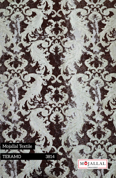 پارچه ترامو طرح گل_پارچه مبل شاین_پارچه مبل قیمت مناسب_پارچه مبل مجلل_پارچه مبلی برای دکور پرده_پارچه مبلی برند مجلل