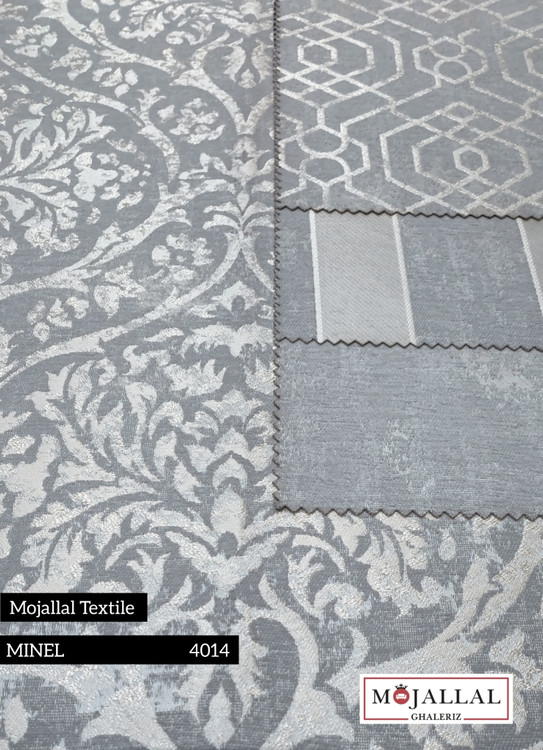 پارچه مبلی راه_پارچه مبلی طوسی روشن_خرید پارچه مبلی_