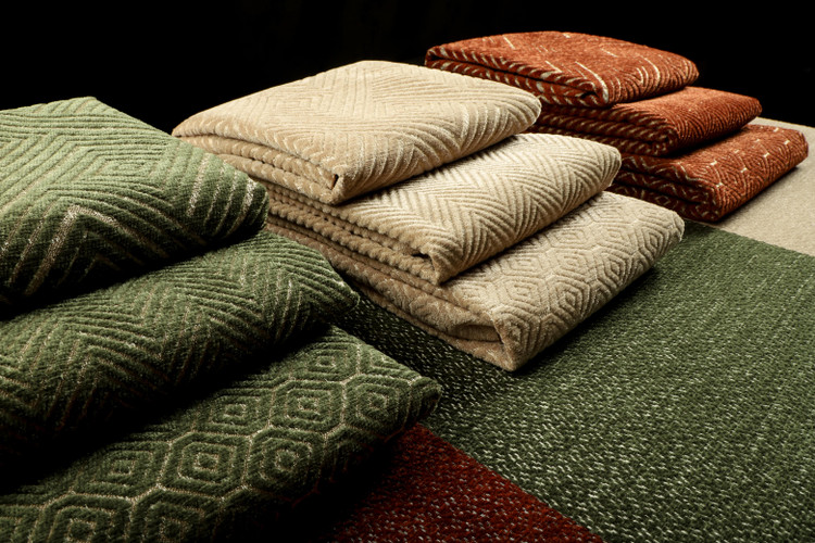 پارچه مبلی با رنگ بندی زیبا_شنل وارداتی_قیمت نخ شانل وارداتی_بافت شانل