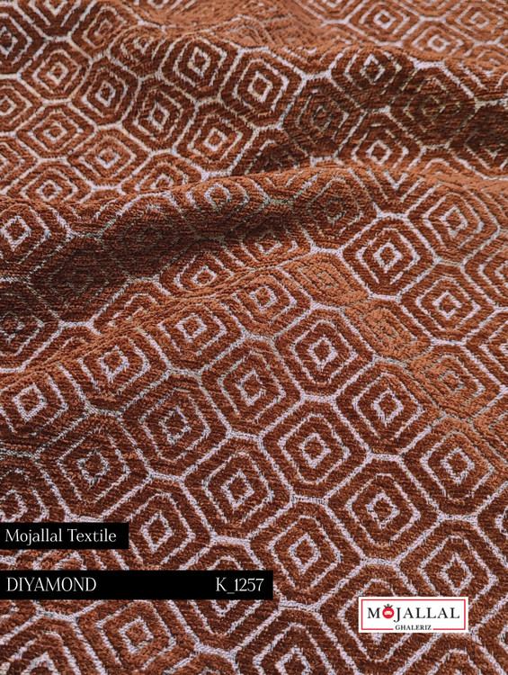 قیمت و خرید پارچه مبلی_پارچه مبلی دیاموند با طرح هندسی_خرید از پارچ مبلی مجلل