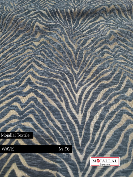قیمت و خرید پارچه مبلی شانل موجدار رنگ آبی_قیمت و خرید پارچه مبلی لوکس و لاکچری