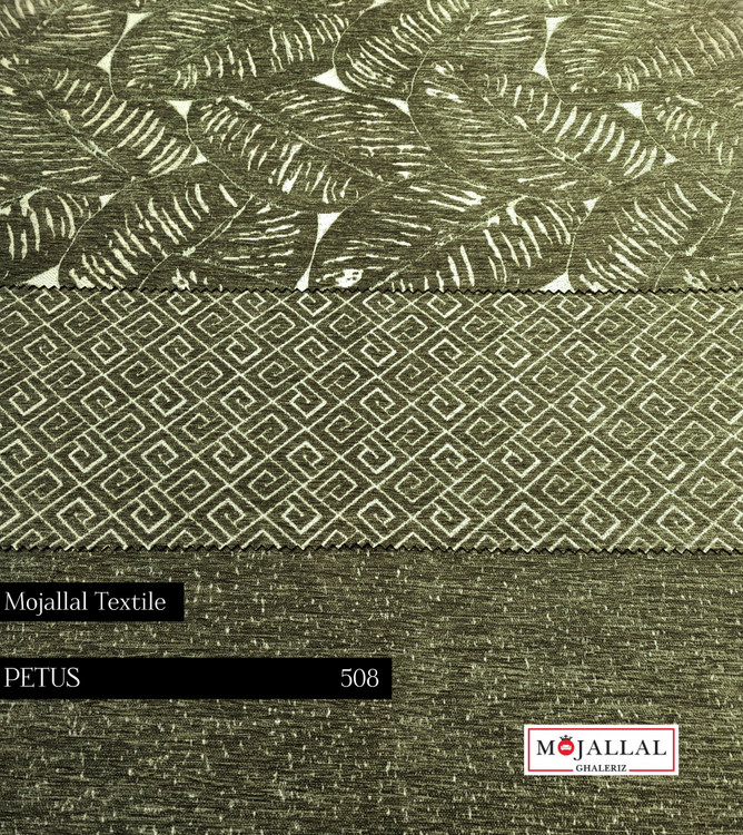 قیمت و خرید پارچه مبلی پتوس در سه طرح و رنگ سبز_پارچه مبلی شانل با نخ وارداتی