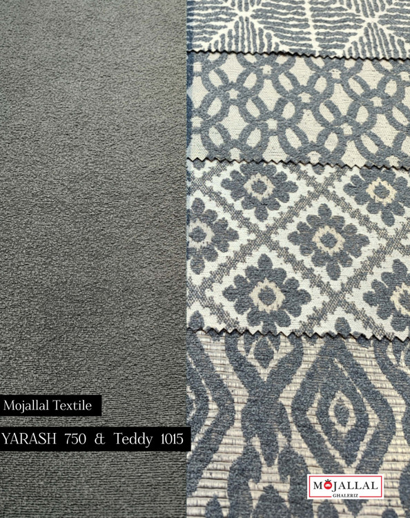 قیمت و خرید پارچه مبلی یاراش در چهار طرح و یک ساده تدی_پارچه مبلی با قیمت مناسب و کیفیت عالی