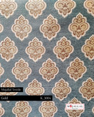 قیمت و خرید پارچه مبلی دو شانل گلد طرح لوزی_قیمت و خرید پارچه مبلی شانل ویسکوز ترکیب رنگ آبی و نقرهای