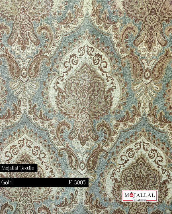 قیمت و خرید پارچه مبلی دو شانل گلد طیف رنگ سبز_قیمت و خرید پارچه مبلی ترک