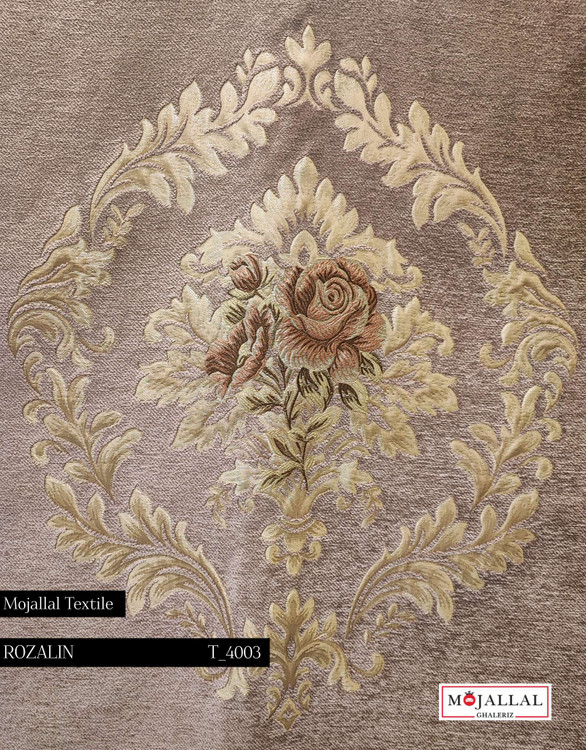 قیمت و خرید پارچه مبلی شانل تک گل ترکیب طوسی روشن و یاسی_پارچه مبلی با قیمت مناسب و کیفیت فوق العاده بالا