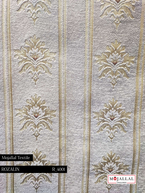 قیمت و خرید پارچه مبلی شانل ویسکوز رزالین طرح راه رنگ نقرهای_پارچه مبلی با کیفیت بالا و قیمت مناسب