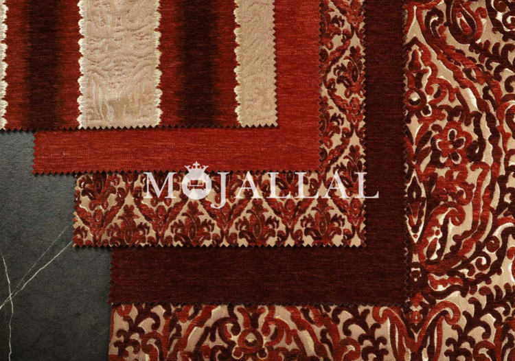 قبمت و خرید پارچه مبلی دو شانل آراد بافته شده در سه طرح و دو رنگ ساده