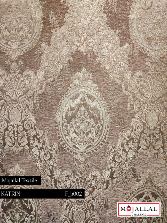 قیمت و خرید پارچه مبلی شانل کاترین طرح گل رنگ نسکافه ایی_قیمت و خرید پارچه مبلی شانل ترک_پارچ مبلی با قیمت مناسب و کیفیت بالا