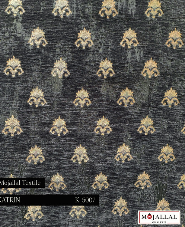 قیمت و خرید پارچه مبلی شانل کاترین طرح لوزی رنگ دودی _پارچه مبلی با قیمت مناسب و کیفیت بالا